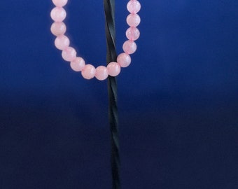 Rosequartz Bracelet (8mm)