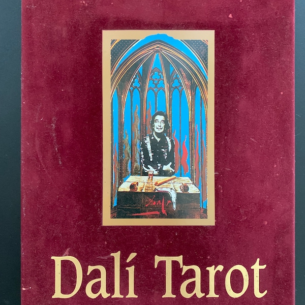 Salvador Dali Rare Tarot Jubilee Limited Edition book and cards.