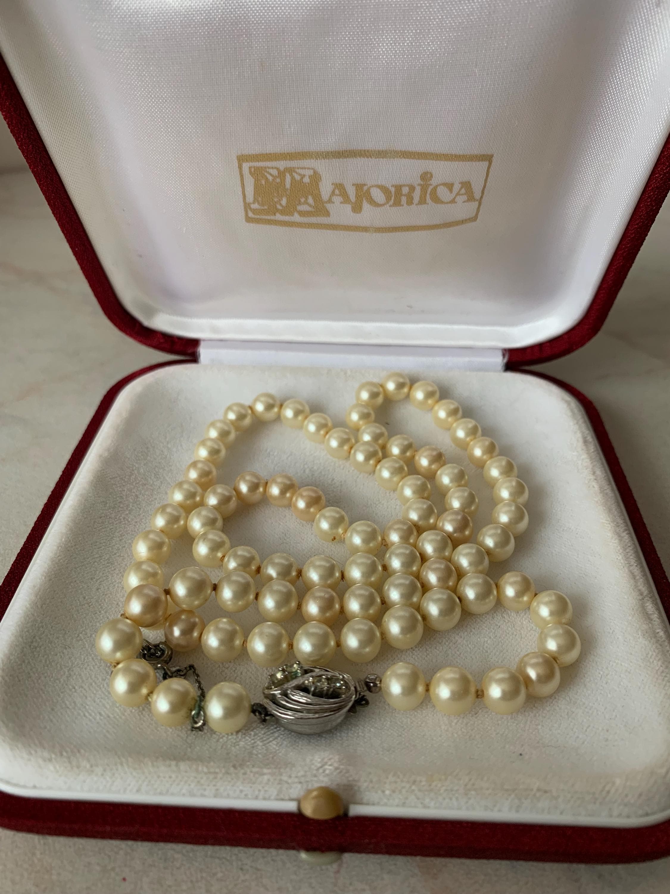 Majorica pearls - Etsy 日本