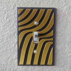 Wavy - Light Switch Cover - High-Quality 3D Printed