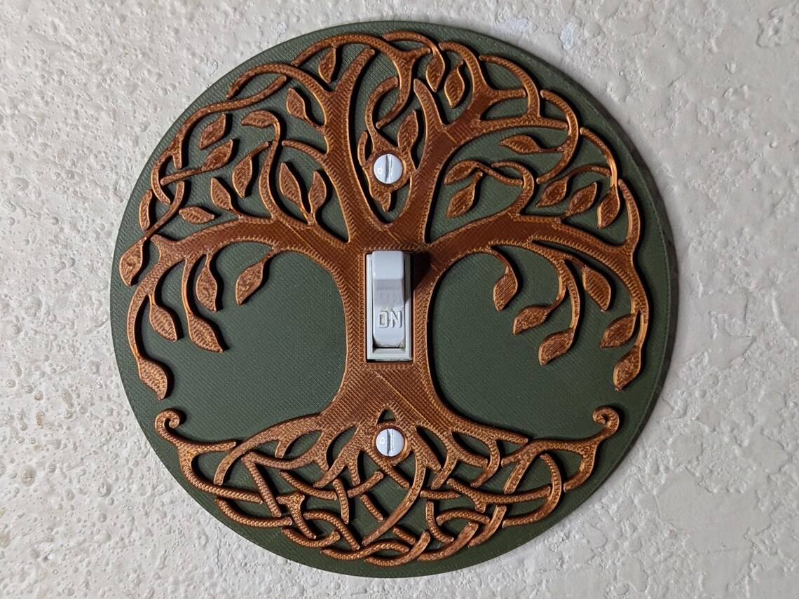 Tree of Life - Light Switch Cover - High-quality 3D Printed - Etsy