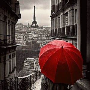 The Girl in Paris Digital Download - High-Quality Artwork