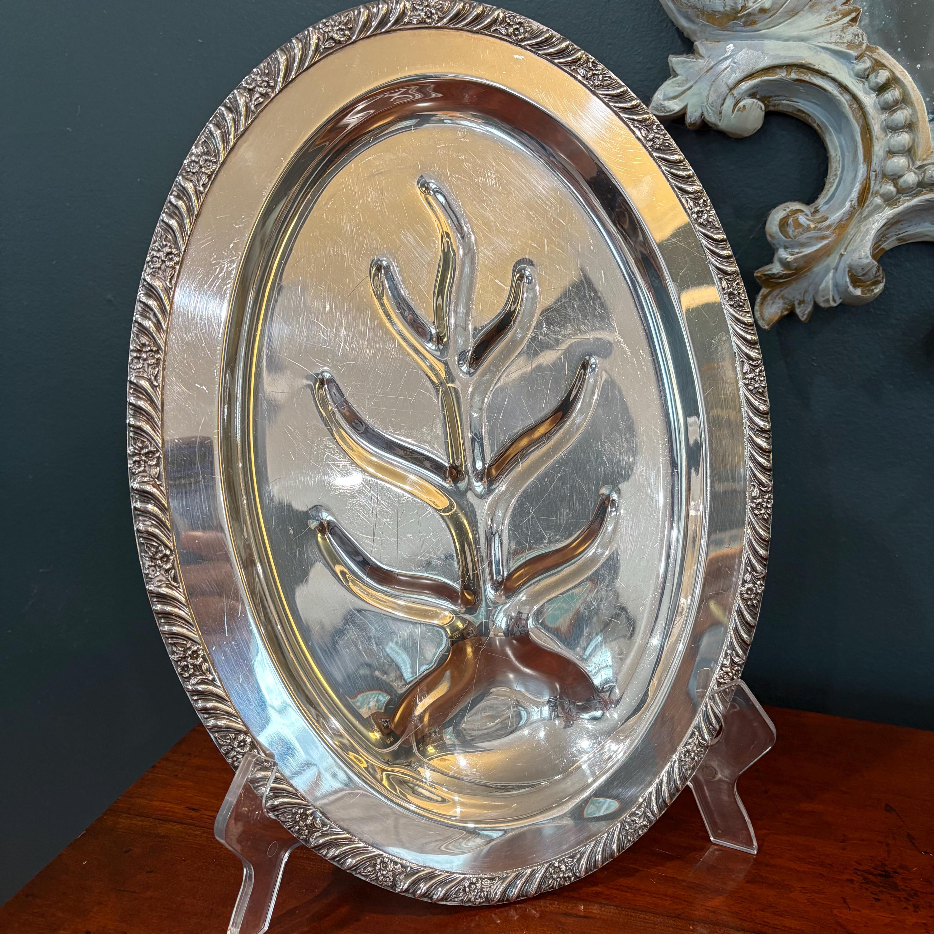 F.b. Rogers Silver Tray - Etsy