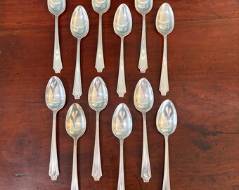 Antique Sterling Silver Coffee Spoons Set of 6 in Original Box. - Etsy