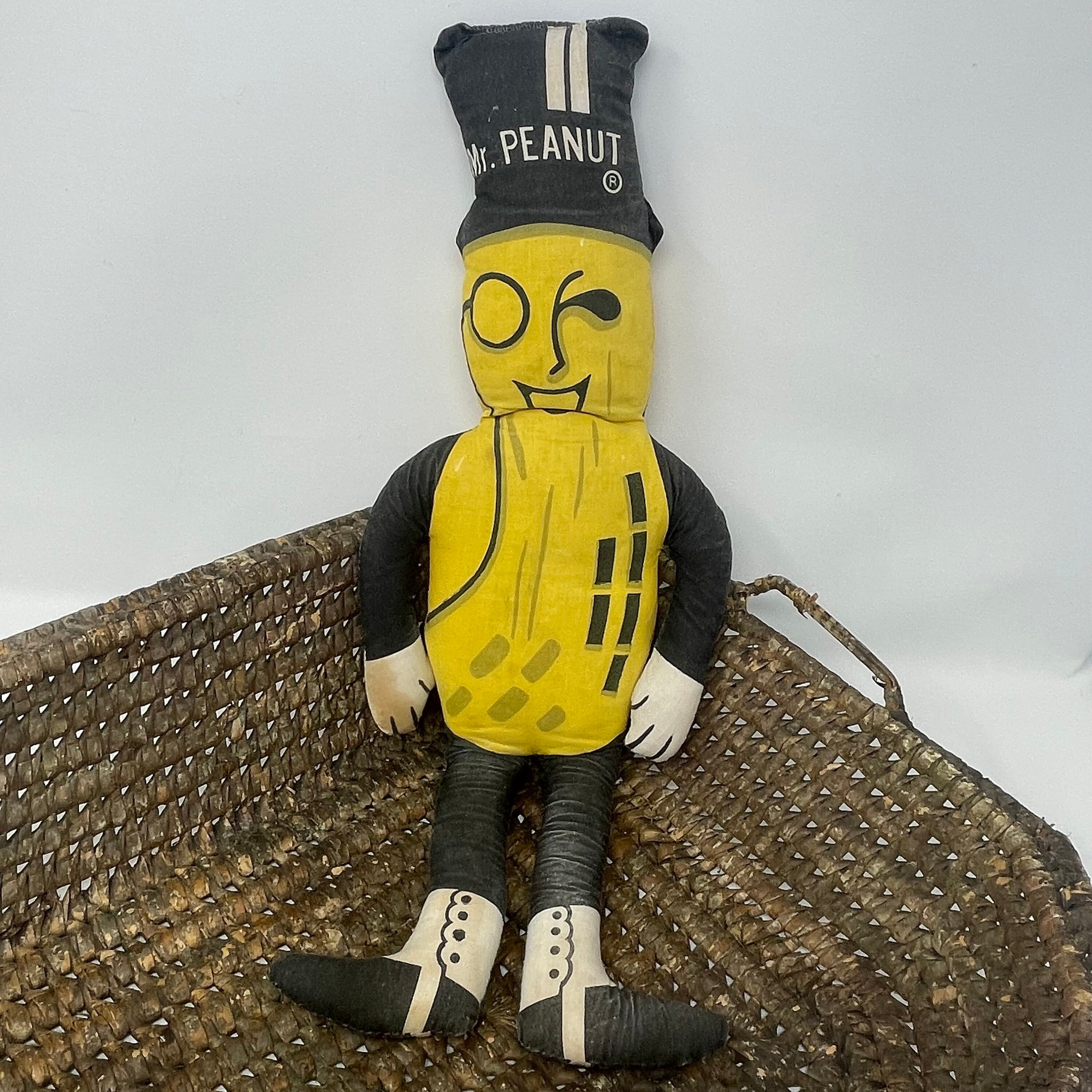 25aw HUMAN MADE Mr. Peanut クッション ぬいぐるみ Vintage Mr. Peanut Plush Pillow - 1970s Advertising Memorabilia - Etsy