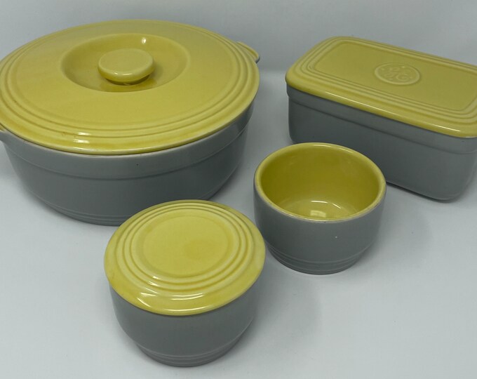 1940 General Electric Refrigerator Ovenware by Hall; Vintage Casserole ...
