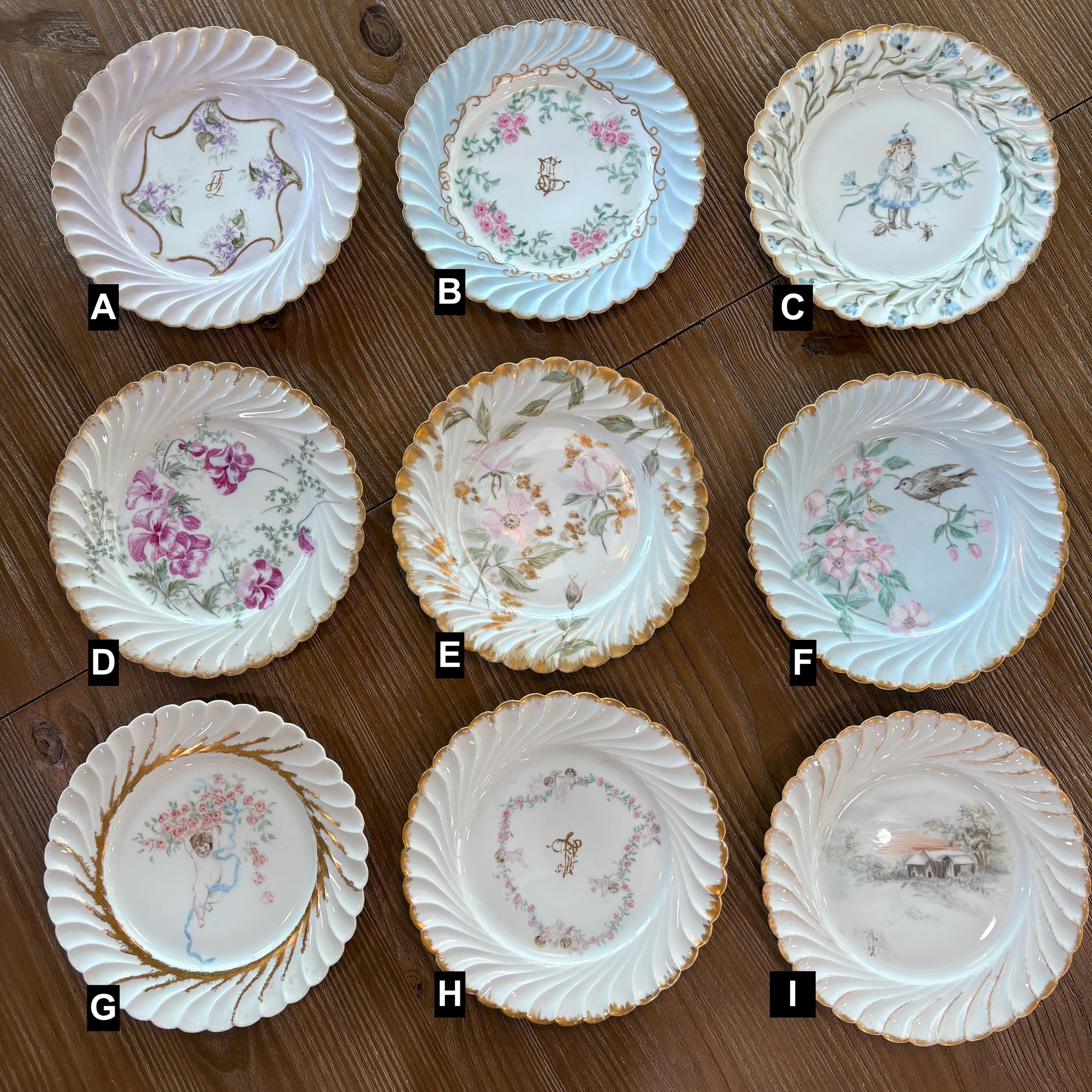 SALE⬇️Haviland France プレート　5枚　Limoges Haviland France Plate - Etsy