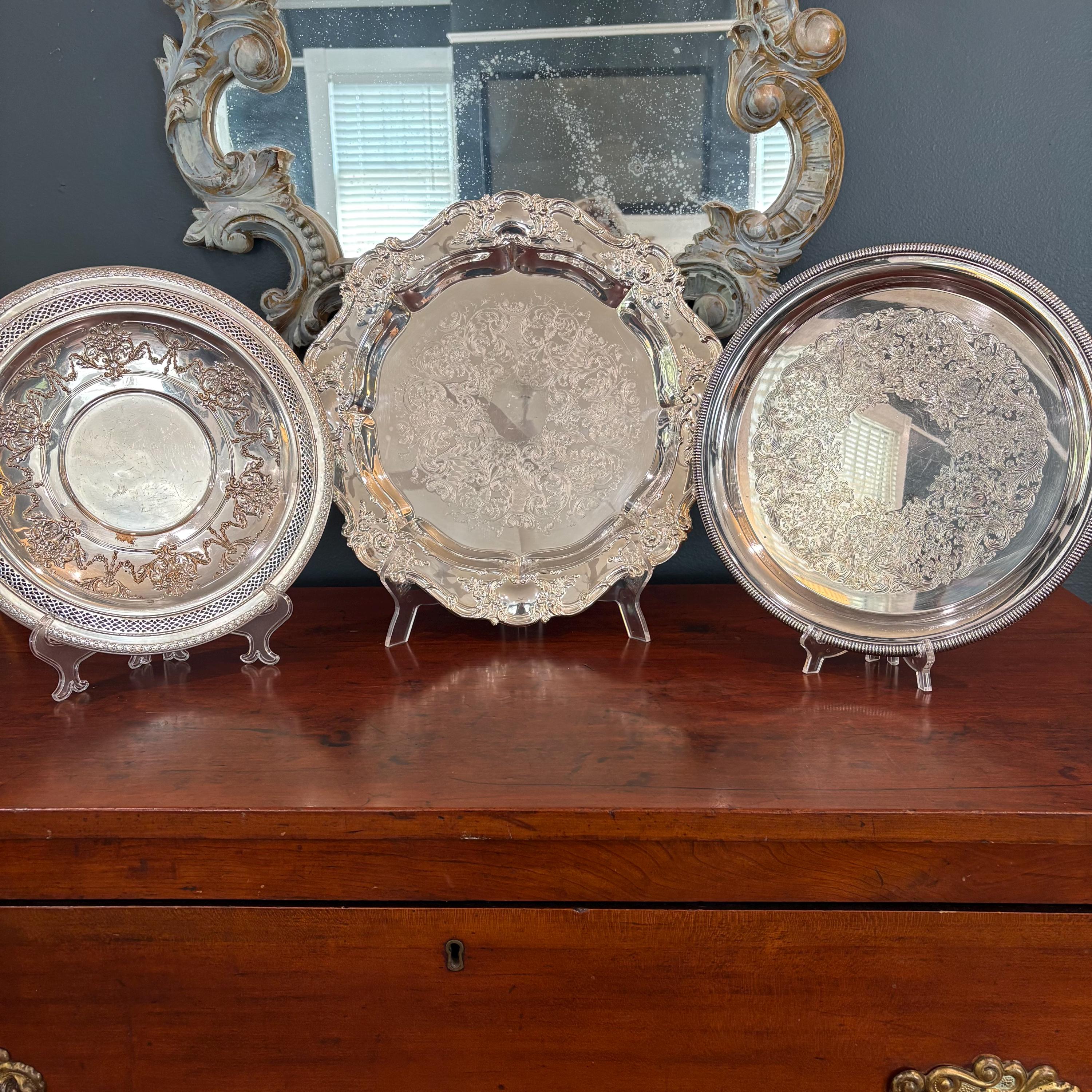 International Silver Tray - Etsy