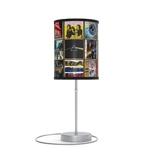 Classic Rock Albums Art Lamp US|CA plug, Classic Rock Music Lamp, Classic Rock Decor, Vintage Music Inspired Decor Lamp