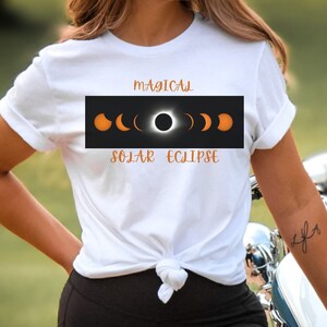 Unisex Jersey Short Sleeve Tee, Vintage Partial Solar Eclipse Tshirt, Celestial Physics Retro Shirt, Graphic Tee Gift,everyday shirt ,