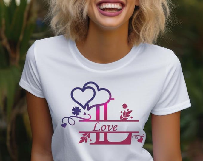 L for Love Valentine Tee | Women's Valentine's Day Shirt