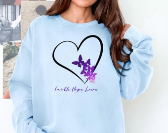 Sweetheart Sweatshirt - Ideal for Sharing Heartfelt Moments with Your Loved One. Valentine's Gift for Her, Matching Heart Hoodie"
