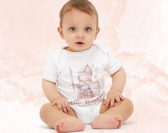Personalized Knight Baby Bodysuit, Adventure Theme