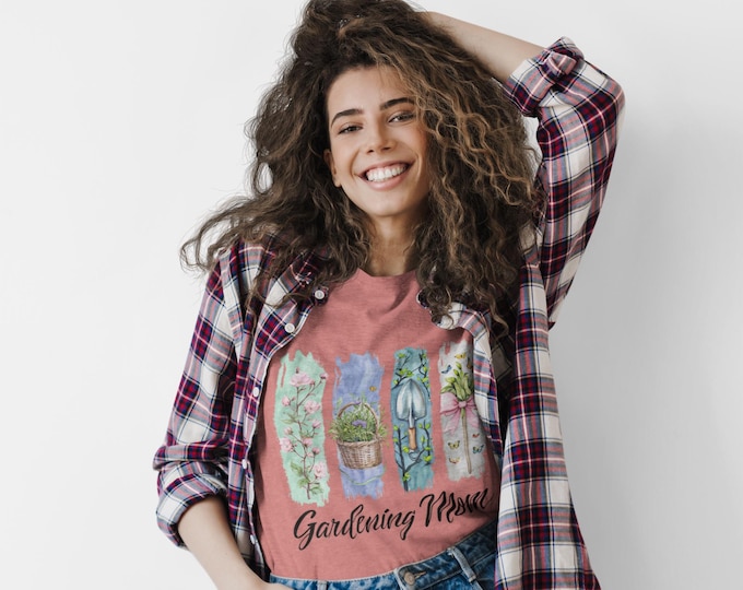 Plant Lover Gifts Unisex T-shirt, Funny Gardening Shirt, Plant Mama, Gardening Mom, Plant Lady Tee