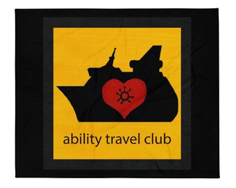 Ability Travel Club Throw Blanket
