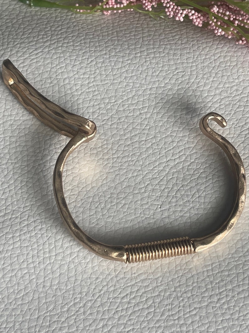 Hammered Bracelet for Women Gold Bangle Bracelet Hammered Etsy