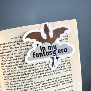 Fantasy Era Dragon Magnetic Bookmark (PNG File)