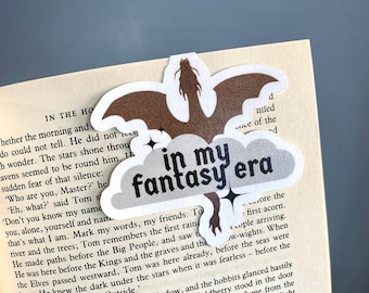 In My Fantasy Era magnetic bookmark, funny bookmark, bookish gift, fantasy bookmark, cutting machine file, cricut magnetic bookmark