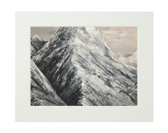 Kunstdruck, Berg Kunst, Berg Kunstdruck, Boho Kunst, Cabin Art, rustikale Kunst, Naturdruck, Naturkunst, Bergmalerei