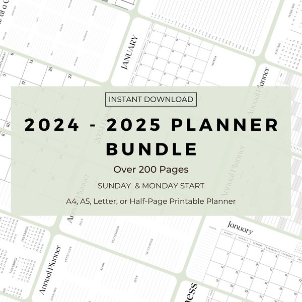 2025 2025 Planner - Etsy