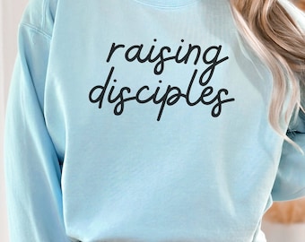 Raising Disciples Digital Download: Christian Mama SVG PNG Cricut Files