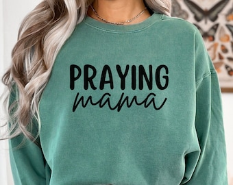 Praying Mama SVG PNG: Christian T-Shirt Design (Digital Download)