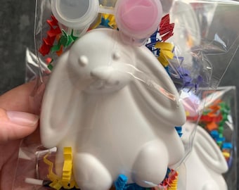 Paint Your Own Bunny Jel Cat Craft Kit: Kids' Painting Party Favor