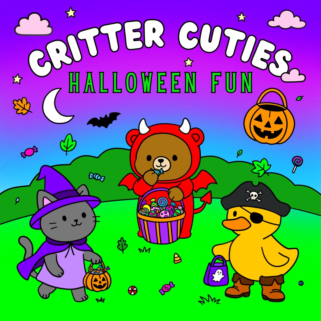 Weekend Fun Critter Critter Cuties: Halloween Fun - Etsy