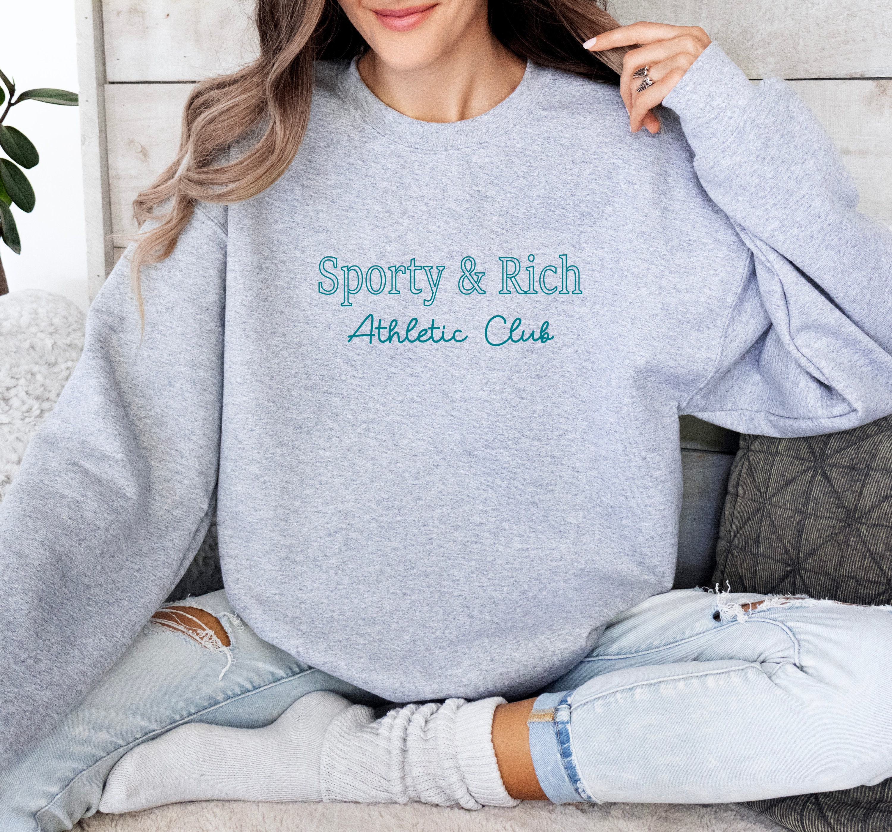 Sporty&Rich★SR Athletic Club Ｔシャツ Sporty & Rich Crew-neck ATHLETIC CLUB T-Shirt men - Glamood