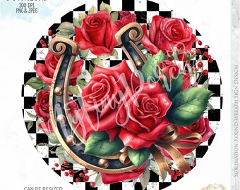 „Run For The Roses“-Hintergrund – Kentucky Derby Party-Deko, 1,5 X 1 M, Vinyl-Banner