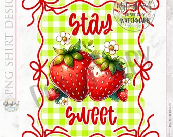 Coquette Strawberry Festival PNG: Summer Shirt Design (Digital Download)