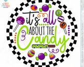 Halloween Candy Wreath Sign PNG, Fall Wreath Sign PNG, Halloween Wreath Sign PNG