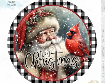 Christmas Wreath Signs, PNG Christmas sign, Front door decor, wreath sign PNG, Holly PNG, Christmas-Themed Digital Art