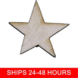 Unfinished North Star or Painted Shooting Star Wood Cutout Wooden Shape Sign Decor Happy Holidays Merry Christmas Twinkle V4