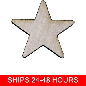 Unfinished North Star or Painted Shooting Star Wood Cutout Wooden Shape Sign Decor Happy Holidays Merry Christmas Twinkle V1