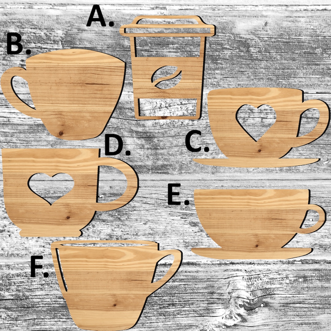 Unfinished Coffee Cup Or Painted Wood Cutouts Set Wooden Coffee Coffee unfinished-coffee-cup-or-painted-wood-cutouts-set-wooden-coffee-coffee