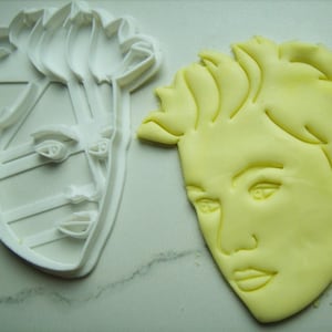 Custom Face Cookie Cutter, Send a picture portrait and make a cookie cutter, great christmas stocking stuffers & wedding / birthday gifts