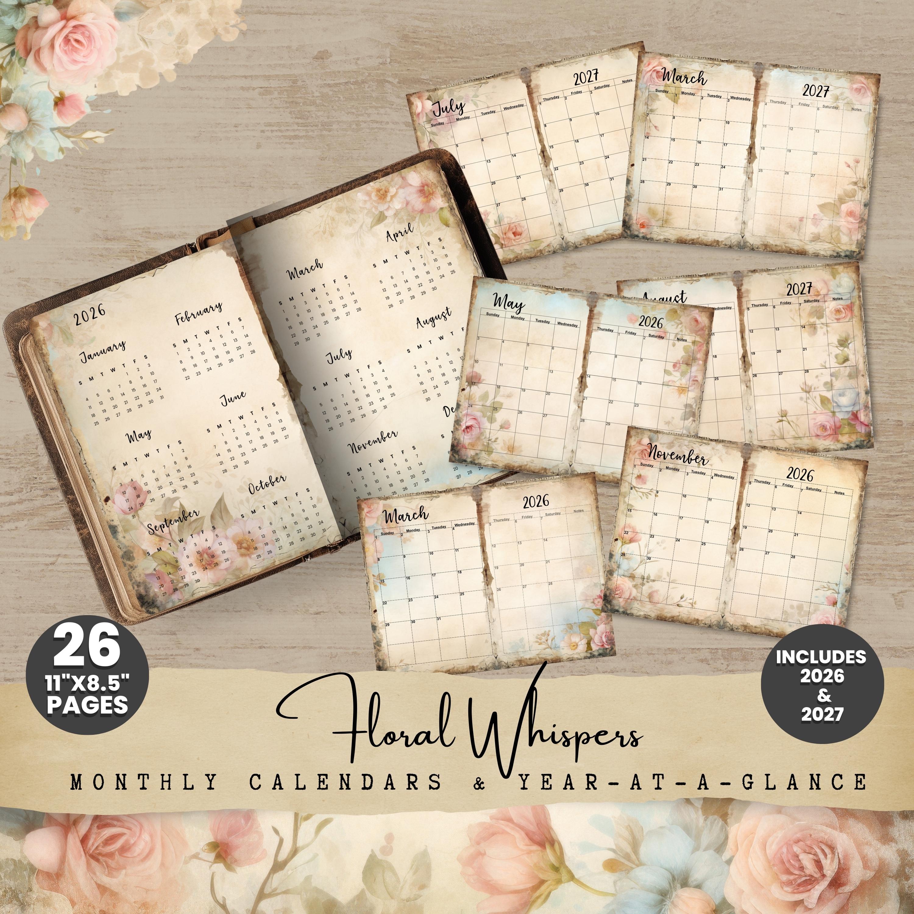 5 Year Monthly Planner 2026-2030