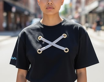 Camiseta corta personalizada Jinx de League of Legends de LOL