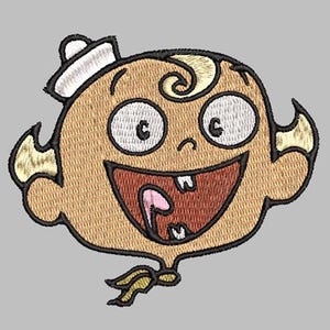 Archivo de bordado digital de Flapjack Sailor Boy