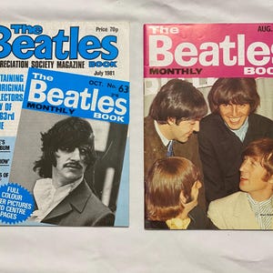The Beatles Monthly - Etsy