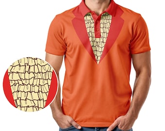 Funny Lloyd Dumb & Dumber Golf Polo Shirt – Parody Halloween Costume