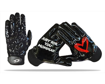 Momma Football Receiver Gloves – Elite Grip, All Weather