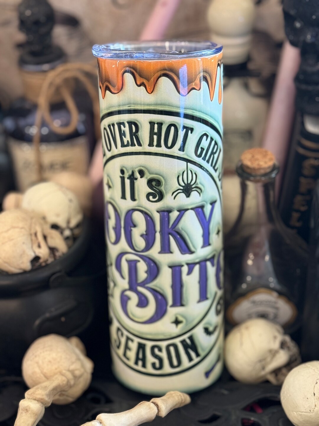 20 Oz spooky B Season Halloween Tumbler Etsy