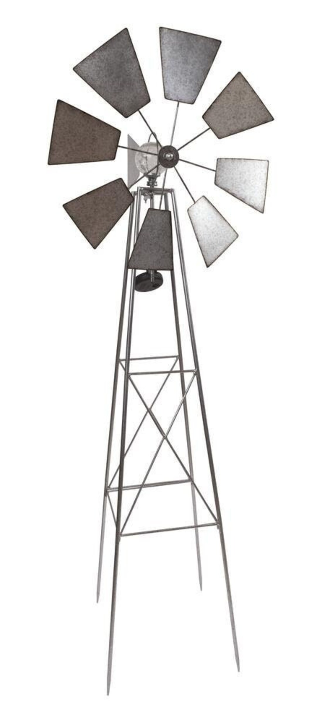 SOLAR POWERED DECORATIVE ORNAMENT WIND MILL LIGHT UP TRADITIONAL GARDEN WINDMILL 884916601816 ￡4