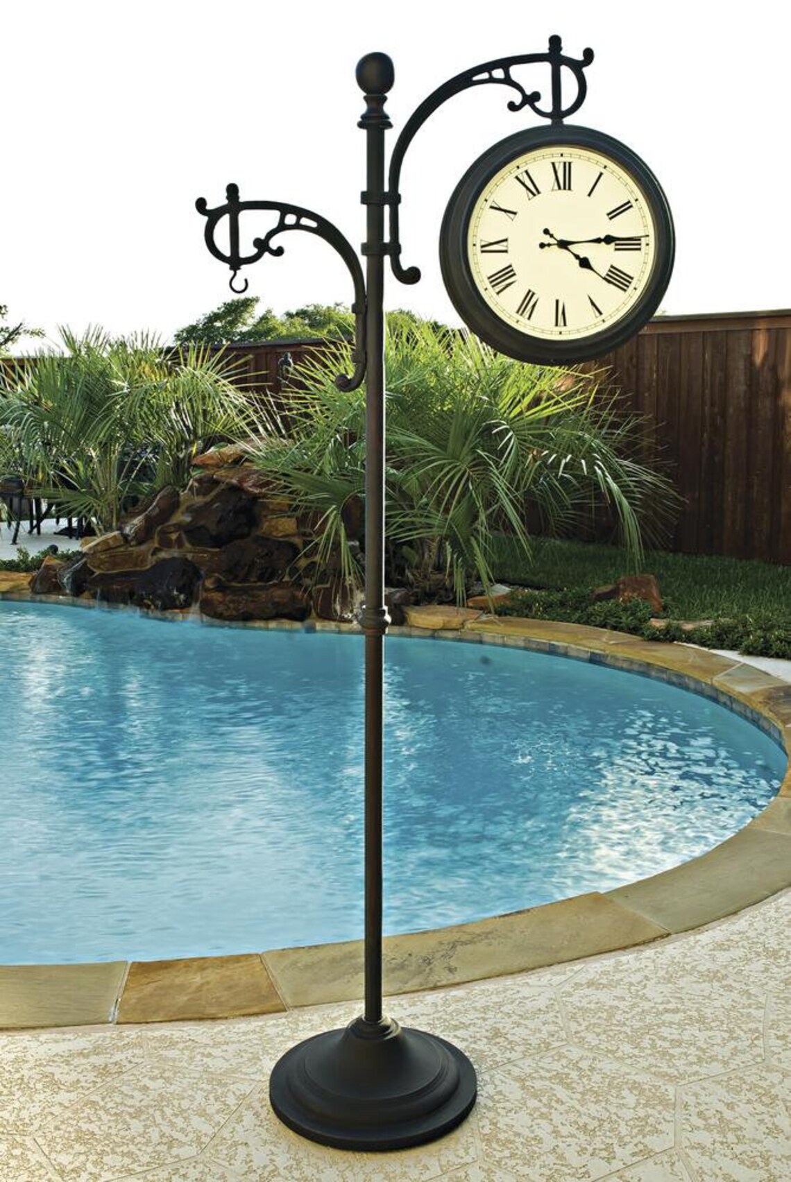 Outdoor Yard Garden Deck Weatherresistant Metal Pedestal Etsy
