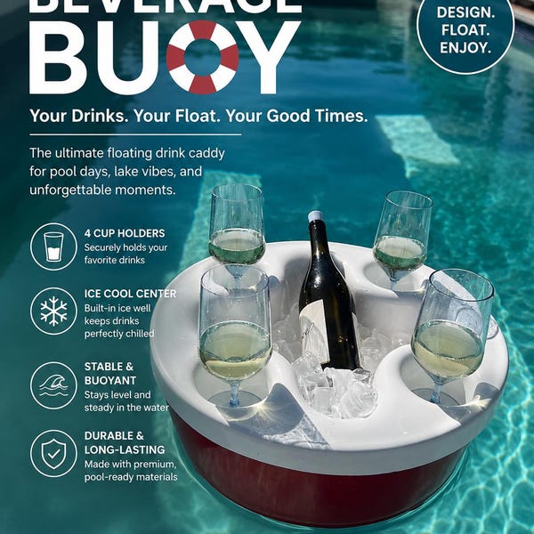 Floating Beverage Holder for pool