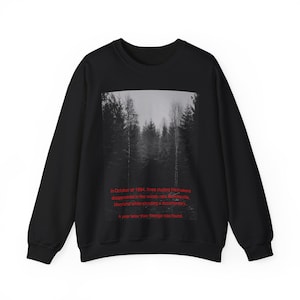 Uniseks The Blair Witch Project-sweater met ronde hals en zware mix