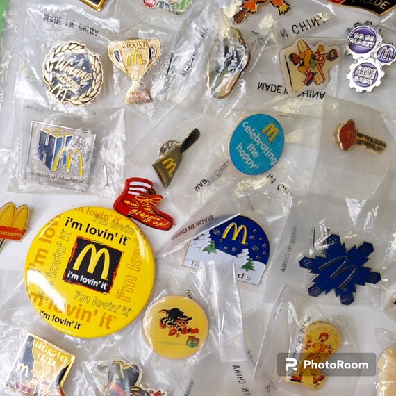 Lot of 55 Vintage McDonald's Pins