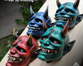 Oni Wall Mask
